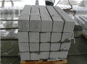 G603 Granite Paving Stone Polished Flamed Pineappled Kerbston Joint Etc.