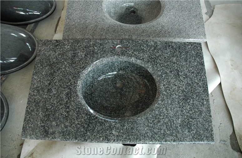 G654 China Granite Sink with Countertops Hot Sales