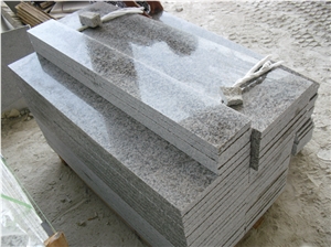 G655 China Granite for Building Stair Steps Polished Flamed