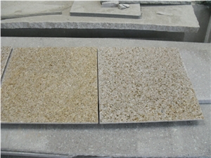 G682 Granite Thin Tiles Polished,Flamed,(Hand)Bushhammered Stitching China