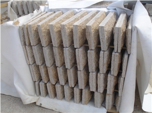 G682 Rusty Yellow Mushroom Stone For Exterior Wall Cladding