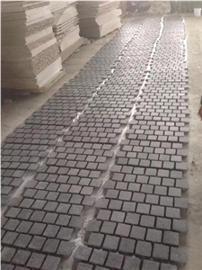G684 Granite Stone Road Paving Cobblestone