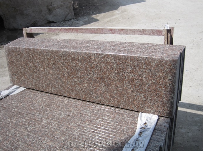 G687 China Granite for Building Stair Step Polished,Flamed,Edge Polishing