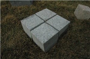 Granite Cube Stone Road Paving Natural Split