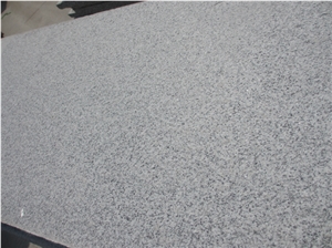 Macheng White Medium Flowers Polished Flamed Sawn Cut Granite Half Slabs China Hot Sales