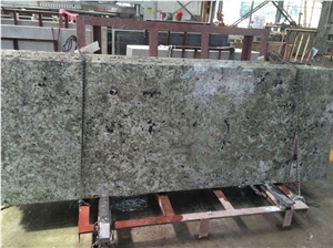 Namib Green Granite Slabs For Luxury Wall & Floor Decor