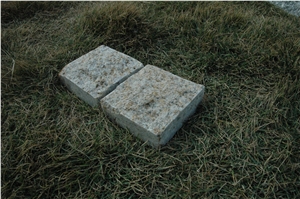 Padang Yellow G682 Cobblestones & Cube Setts For Driveway