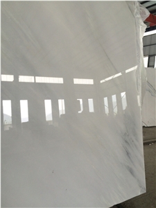 Indian Fresh Pure White High Quality Natural Stone Slab Oriental White Marble Tiles and Slabs