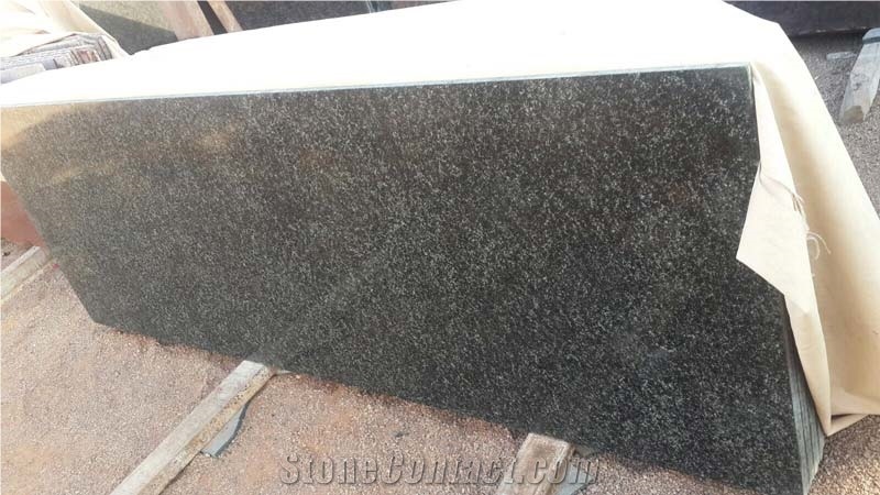 Latest Block Hassan Green Granite Polished Floor Covering Tiles, Walling Tiles and Slab