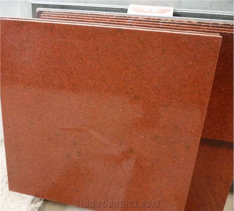 Latest Imperial Red Granite Slabs, Red Floor Tiles India