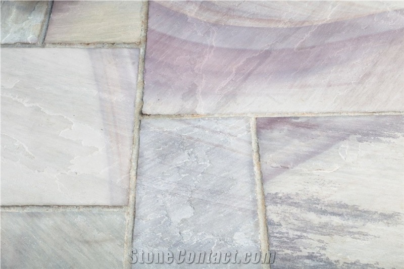 Ravina Sandstone Hand-Cut 25-40mm Thick Slabs & Tiles, India Brown Sandstone