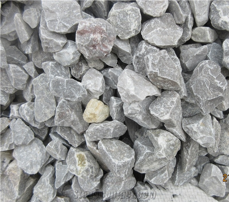 Grey Tumbled Pebble Stone