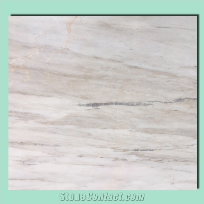 Hastone Wooden White Marble Tile, Viet Nam White Marble