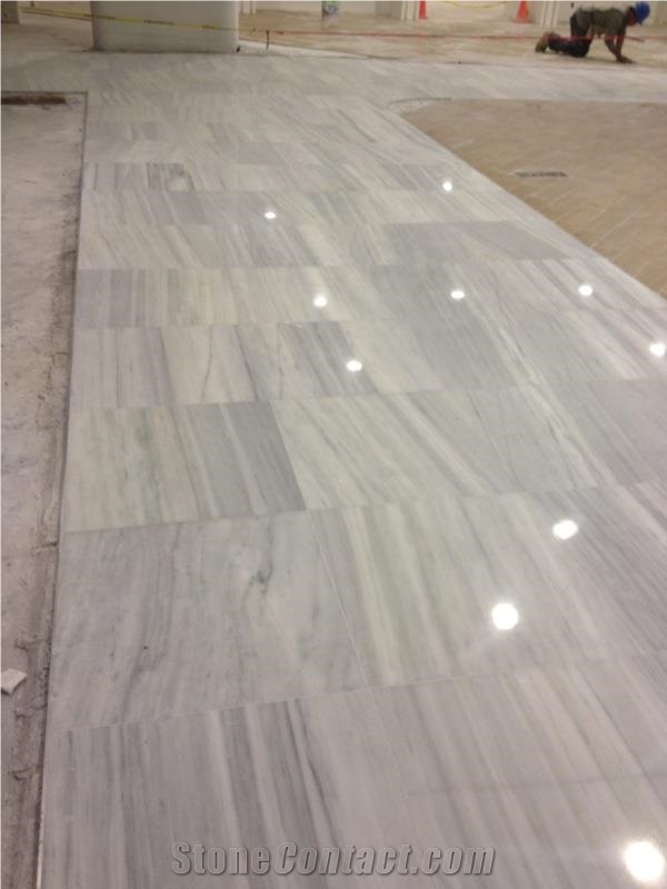 Blanco Macael Marble Commercial Project