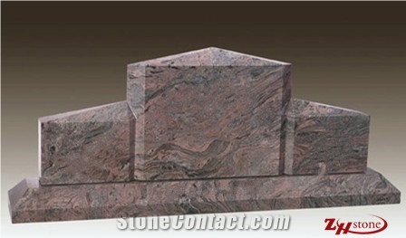 Cheap Price Hand Craft Runraise Mountain Shanxi Black/ Jet Black/ Absolute Black Granite Single Monuments/ Monument Design/ Cemetery Tombstones/ Gravestone/ Custom Monuments