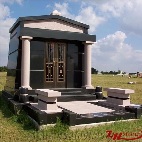 Good Quality Polished Bench Style Dakota Mahogany Granite Tombstone Design/ Monument Design/ Western Style Monuments/ Upright Monuments/ Headstones