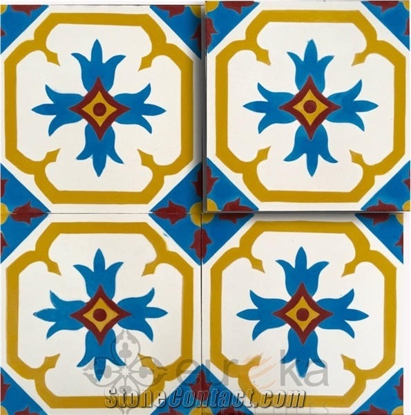Beautiful Hand-Made Cement Tile