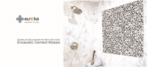 Encaustic Mosaic Cement Tile