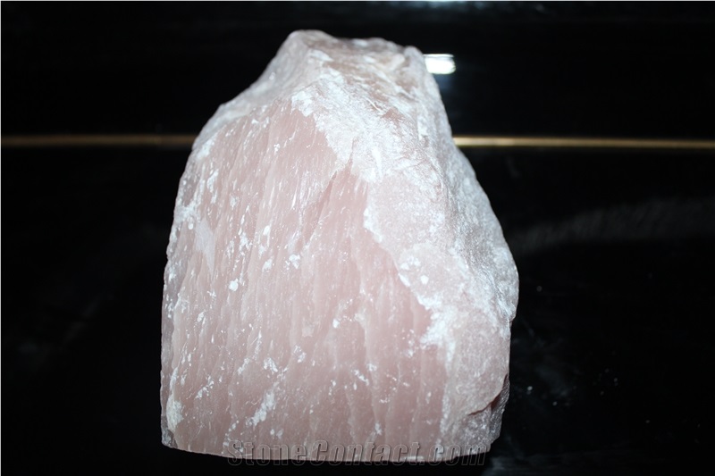 Pink Soapstone Block for Carving from China 