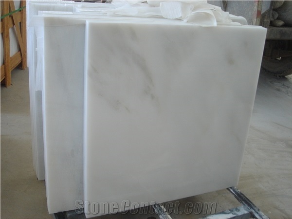 Danby White Marble Polished Tiles