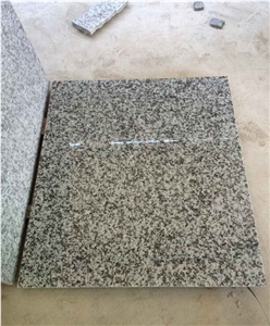 G439 Granite White Flower Tile, China Grey Granite