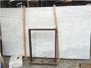 Italian Carrara White Marble Slabs
