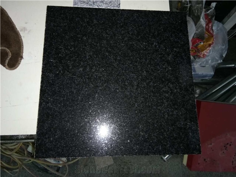 Nero Impala Black Granite Slabs and Tiles