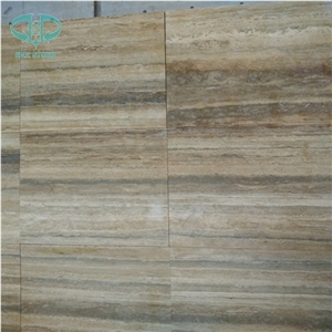 Abyaneh Travertine, Cream Travertine Vein Cut Tiles & Slabs, Beige Polished Travertine Floor Covering Tiles, Walling Tiles