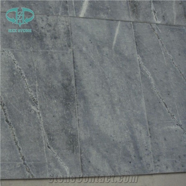 Atlantic Stone Slabs Sky Blue Granite Flooring Tiles