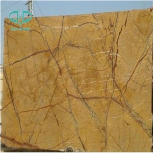 Brown Vein Marble, Rainforest Gold Marble, India Yellow Marble Slabs & Tiles, Brown Marble Floor Covering Tiles