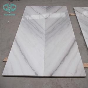 Chinese Guangxi White Marble Tiles & Slabs, Cloudy White Marble Floor Covering Tiles, Cheap White Marble Pattern