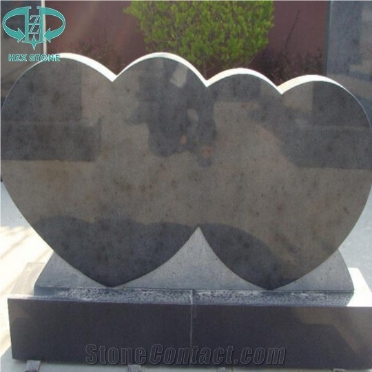 Granite Tombstone Design,Monument,Gravestone in Heart Shape