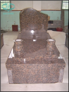 Heart Tombstone, Indian Red Granite Tombstone & Monument
