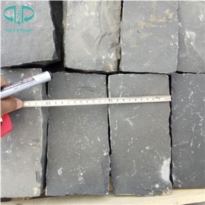 Mixed Size French Pattern Zp Black Basalt Andesite Cobble Stone,Cobblestone,Cube Stone,Paving Sets for Country Yard,Road,Square,Patio,Garden,Driveway