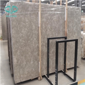 Persia Grey Marble Slab, China Grey Marble, Light Color Grey Marble, Honed Stone, Floor&Wall Tiles, Crystal Wooden Vein White Marble