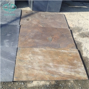 Rusty Slate,Cultured Stone, Wall Cladding, Cheap Chinese Wall Stone Panel