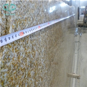 Thailand Huangjin Ma Yellow Granite Slabs