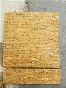 China Tiger Skin Quartzite Culture Stone,Stacked Stone,Ledge Stone Thin Stone Veneer,Wall Panel Cladding