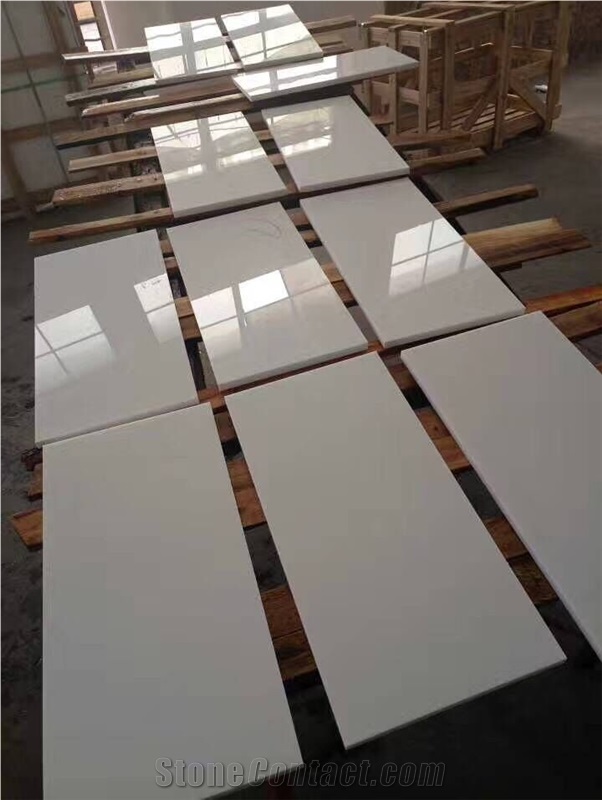 Free Design Crystallized Nano Glass White Stone Rectangle Sinks,Engineered Stone Panel Walling Tiles, Design,Building Material,Artificial Stone Tiles