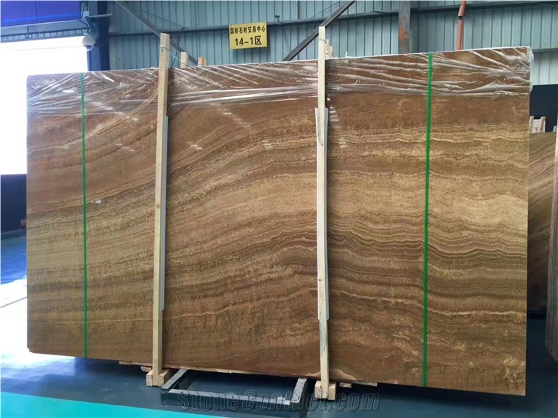 Imperial Wood Vein Marble Slab,Royal Wood Grain for Floor & Wall Covering