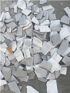 Loose Chips Mosaic Tumbled Marble Mosaic for Floor