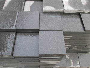 China Hebei Black Surface Flamed,Bush Hammered ,Sawn Cut, Floor Covering ,Cube, Cobble Paving Stone Price ,Garden Stepping, Walkway Pavers, Outdoor Project Natural Building Stone ,Quarry Owner Factory