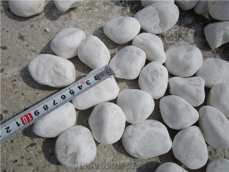 Natural River Stone,Polished Pebbles,Pure White Pebbles ,Pebble Stone ,Pebble Walkway,High Polished River Stone Tumbled Pebble Stones