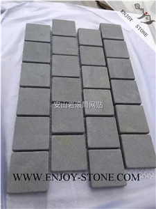 Tumbled Cube/Cobble Stone Basalt,Basalto,Andesite,Chian Grey Basalt,Tumbled Cube/Cobble /Flooring/Walling/Pavers