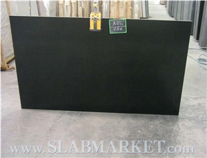 Abs Black Granite Slabs Tiles, China Black Granite