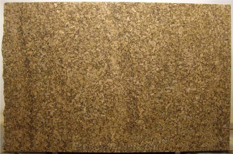 Amarelo Fiorio Brown Granite Slabs, China Brown Granite