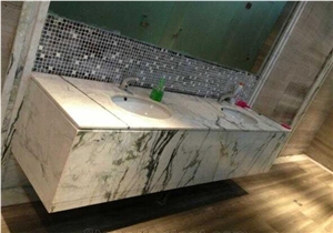Arabescato Clivia Marble Slabs & Tiles, China White Marble