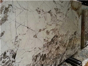 Bianco Antico Granite Slabs & Tiles, Brazil White Granite with Special Brown Patterns