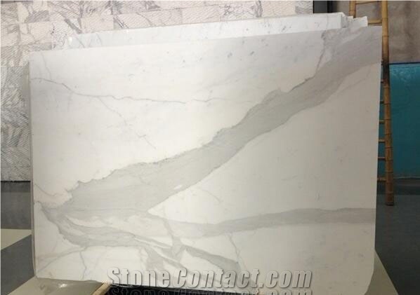 Calacatta Oro Marble Slabs Italy, Italy White Marble