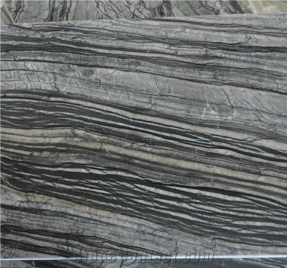 China Black Forest Marble Slabs